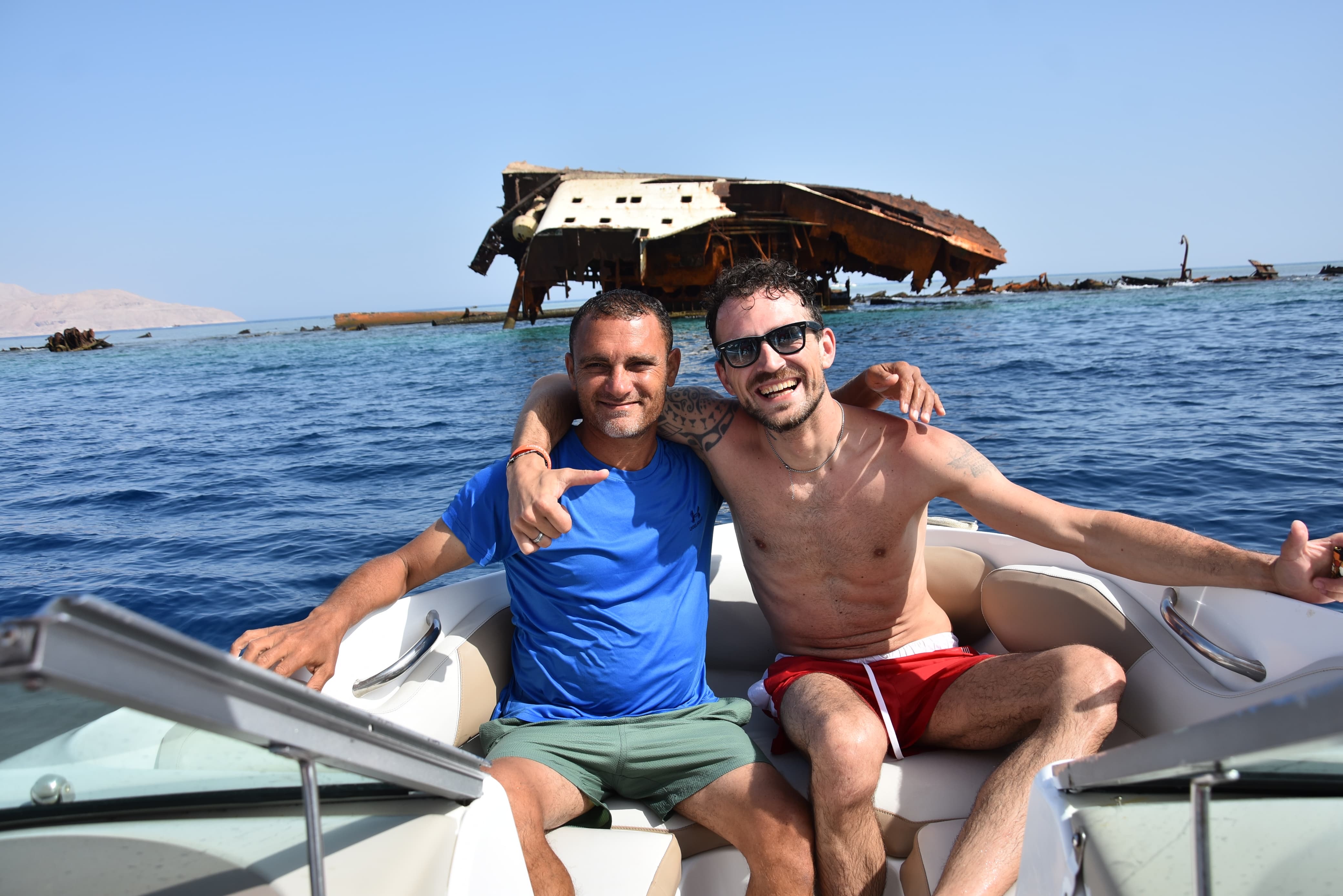 Private Speedboat to Tiran Island — Snorkeling & Diving
