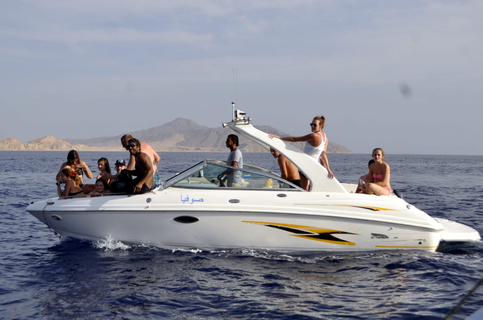 Private Speedboat to Tiran Island — Snorkeling & Diving
