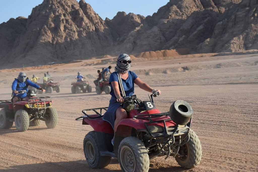 5-in-1 Desert Safari — Quad, Camel, Dinner & Stargazing