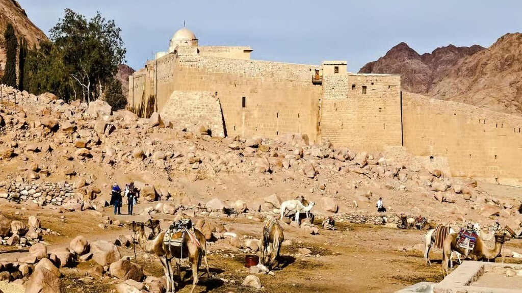 St. Catherine Monastery exterior