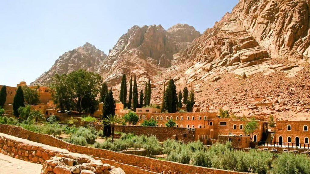 St. Catherine Monastery and gardens