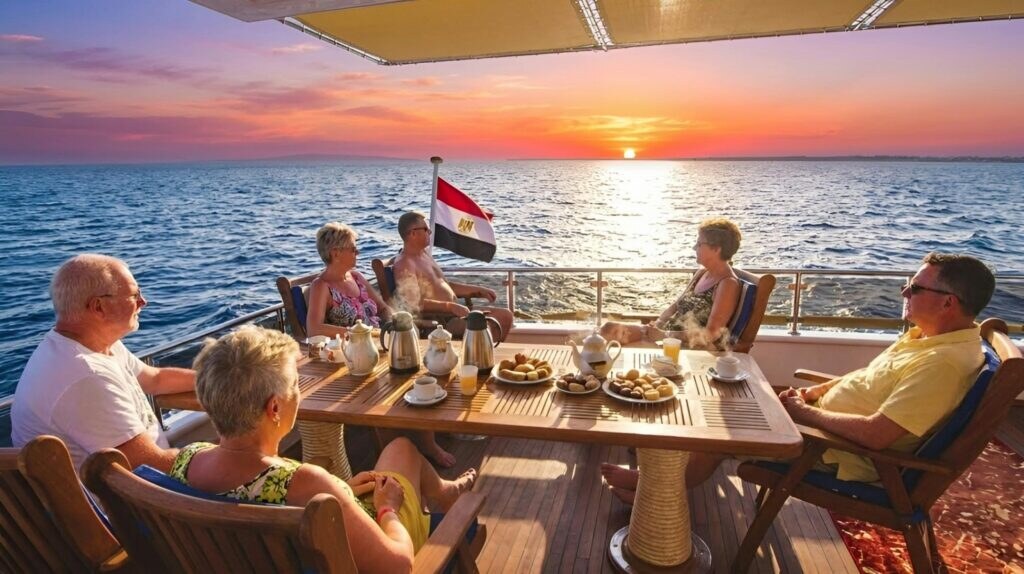 Romantic Dinner Cruise on the Red Sea