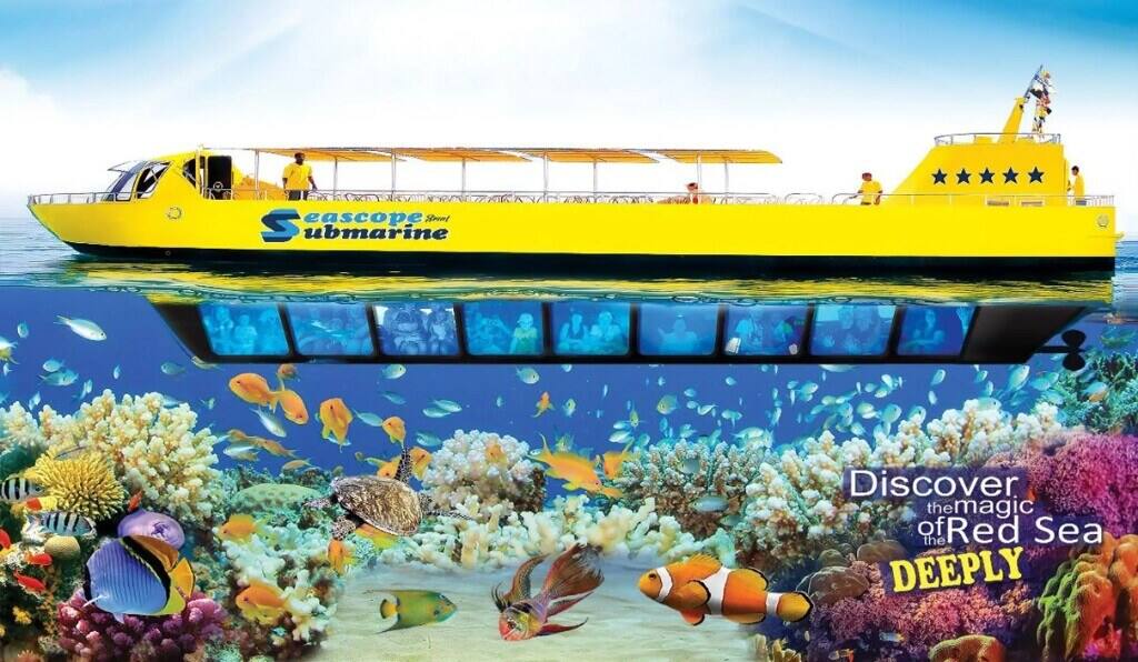 Seascope Submarine Glass-Bottom Cruise with Pickup
